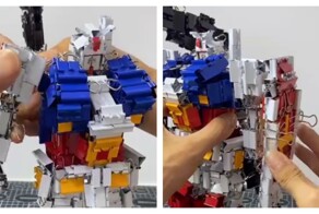 Робот из канцелярских скрепок