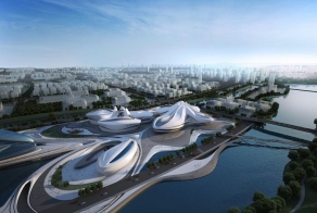 Фантастический культурный центр в Китае (7 фото)