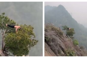 Необычное развлечение китайского гида