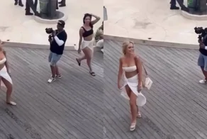 Уличная фотосессия закончилась испорченным завтраком