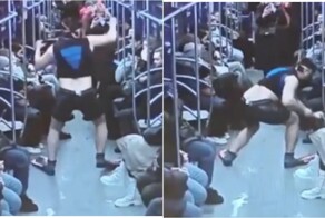 Мужик получил 4 суток ареста после зажигательного танца в ластах в метро