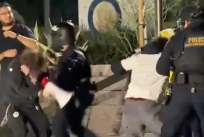 21‑летний участник протеста ослеп после выстрела в лицо