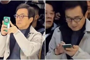 Джеки Чан на показе мод в Милане