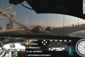 Российский спорткар Rossa LM GT попал в аварию на соревнованиях «24 часах Дубая»