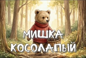 Мишка косолапый - мультик, песня, клип