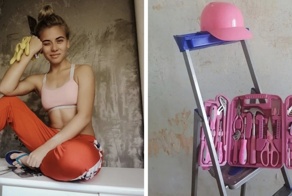 15 фотографий ремонта квартир, когда им занимается прекрасная половина человечества
