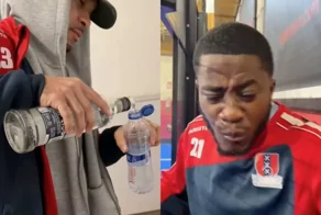 Пранкер подшутил над спортсменами после тренировки