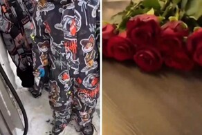 Дети решили подзаработать на АЗС в морозы, чтобы купить букет маме