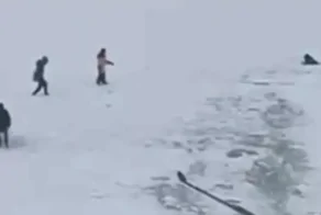 В  Дагестане мальчик спас друга, провалившегося под лёд