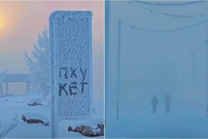 Красноярск превратился в ледяной город