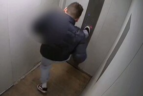 Парень подрался с лифтом в Подмосковье