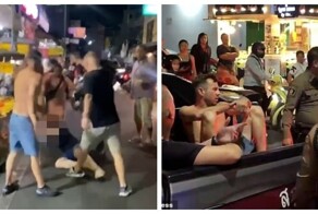 Туристы из разных стран устроили драку у бара в Таиланде