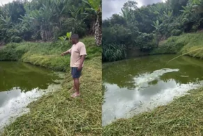 Неудачный улов и незапланенное купание