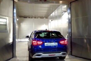 Появилось видео с испытаний обновлённой Lada Vesta в климатической камере