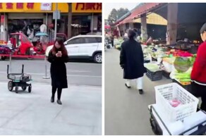 Китайские умные корзинки для покупок