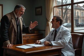 В Челябинске агрессивный отец устроил скандал с дежурным врачом