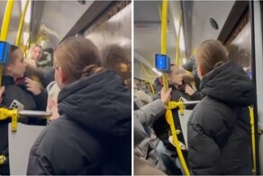 Беременная девушка напала на пенсионера в омском автобусе