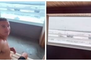 Аэропорт, в котором можно пить пиво в сауне