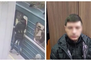 Полицейские задержали мужчину, разбившего стекло в вагоне поезда в московском метро