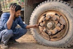 Ремонт колёс по-пакистански 