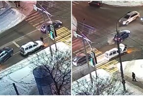 LADA пыталась задавить своего владельца