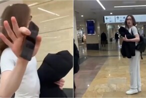 Гость из ближнего зарубежья пристал к столичным неформалам из-за внешнего вида