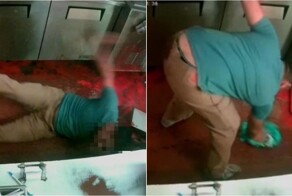 Мужчина «ограбил» магазин мороженого, но сначала убрал беспорядок