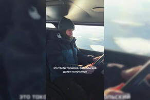 Байкальский дрифт: как ездят на воздушной подушке по льду