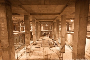 Москва-Сити - подземный город (24 фото)