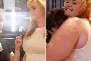 Парень на улице встретил необычную австралийку