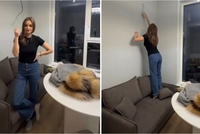 Девушку ударило током при осмотре провода для кондиционера в новостройке