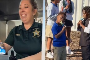 В США полицейские угостили детей мороженым за счёт денег наркоторговцев