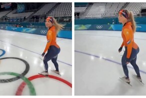 Эффектная конькобежка из Нидерландов