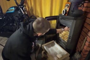 Так выгоднее: поляк отопил дом пончиками