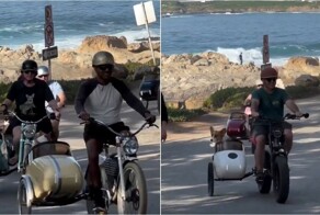 В США устроили велопробег корги в люльках