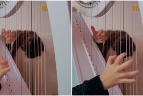 Хит 90-х на арфе