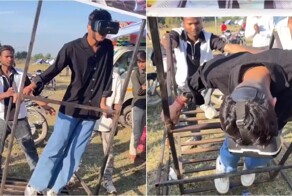 В Индии парк аттракционов изобрел новую карусель, не имеющую аналогов в мире