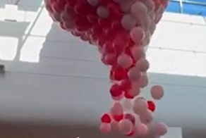 7000 шаров, 2 госпитализации и 0 инстинкта самосохранения: в Уфе эффектно отметили День влюбленных