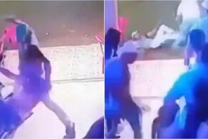 Жестокий бойфренд получил урок от прохожих за нападение на девушку