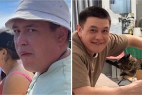 Как кот может растопить серьёзное лицо мужа