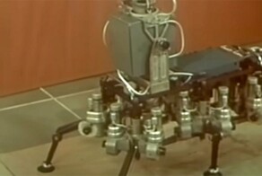 Шагающие машины ВНИИ Трансмаш (шагающий движитель). 1980 г