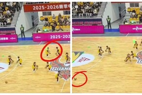 Мальчик помог своему товарищу по команде