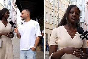 Студентка из Руанды произвела впечатление на интервьюера на Патриарших прудах
