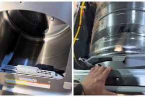 Неожиданная находка в сушилке для белья