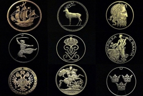 Резьба по монетам (21 фото)