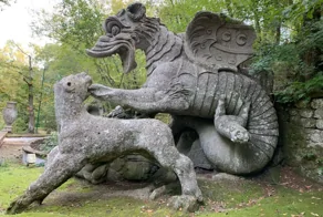 Таинственный лес Бомарцо, ставший домом для порождений герцогской тоски