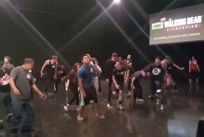 Кастинг на роль зомби в сериале