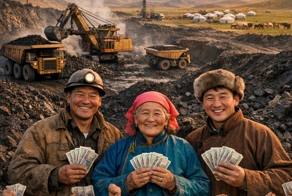 Мелочь, а приятно: в Монголии каждый гражданин страны получит по 18 долларов за экспорт угля