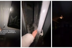 «Как в&nbsp;фильме ужасов»: атмосферная электричка в Москве