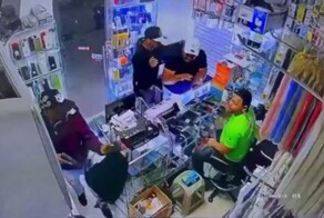 Неудачное ограбление магазина в Доминикане